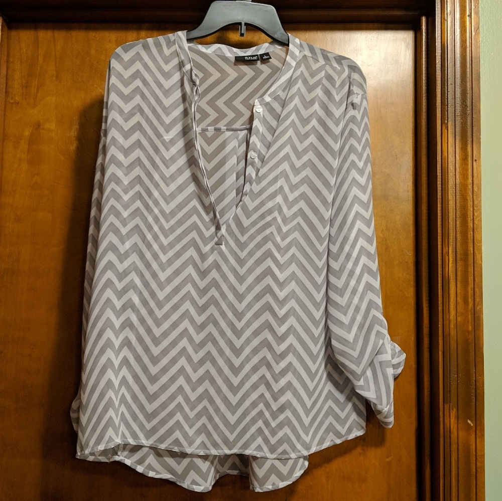 Chevron Blouse A.N.A.